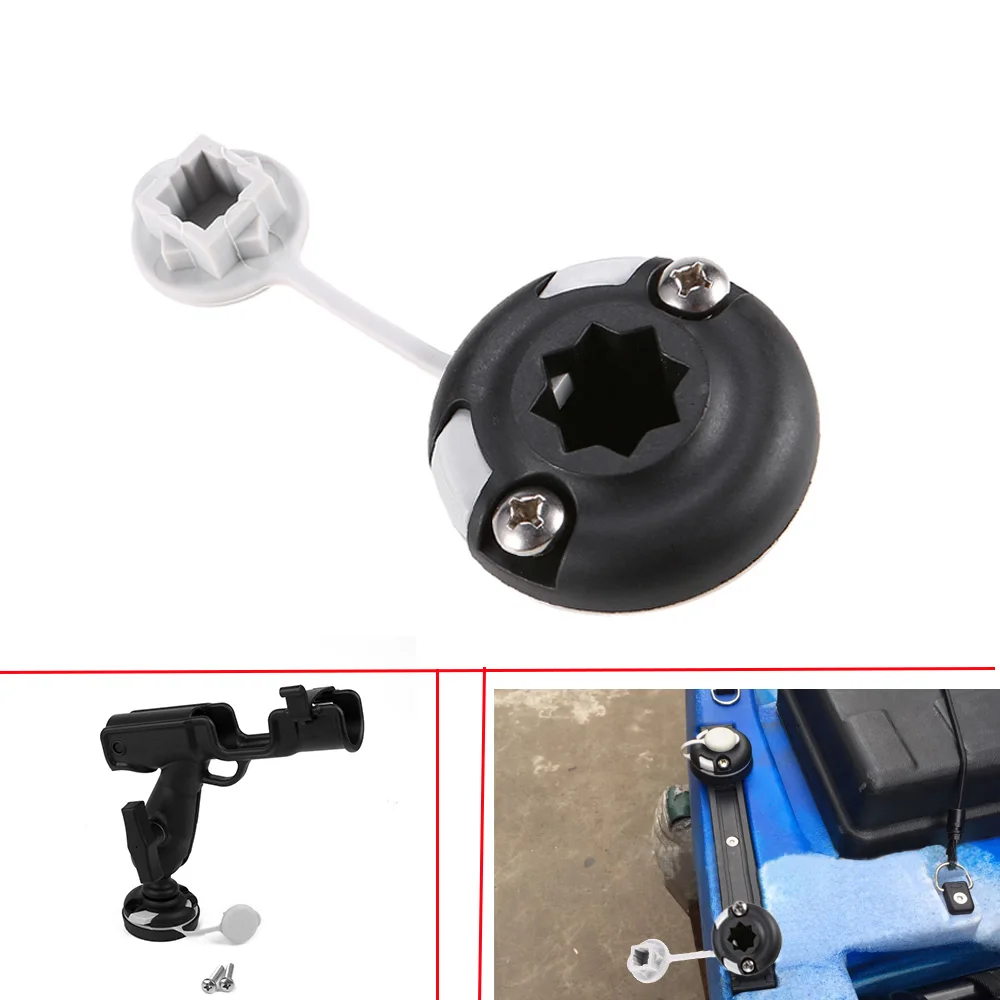 Fish Finder Mount - Durável náilon canoa caiaque estrela montagem