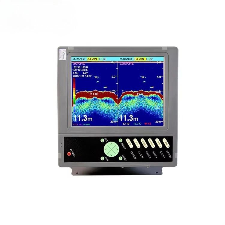 Peixe sonar marinho de 10 pole - Fishing Depth Finder avaliação e preço
