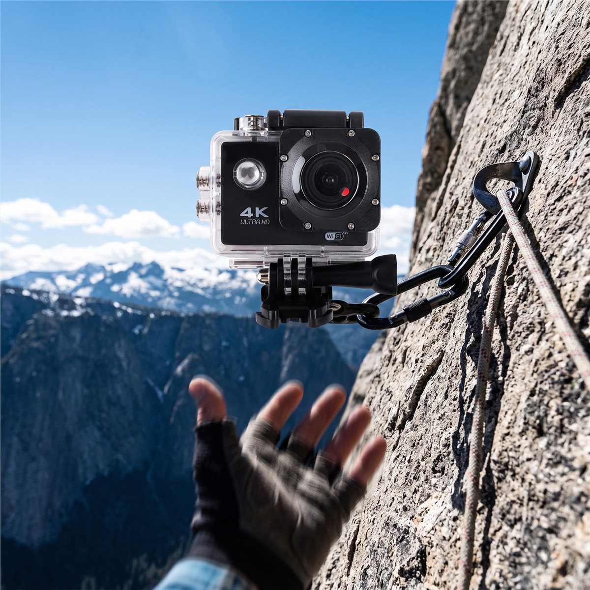 Câmera de Ação N86R EK7000 4K3 - Underwater Camera avaliação e preço