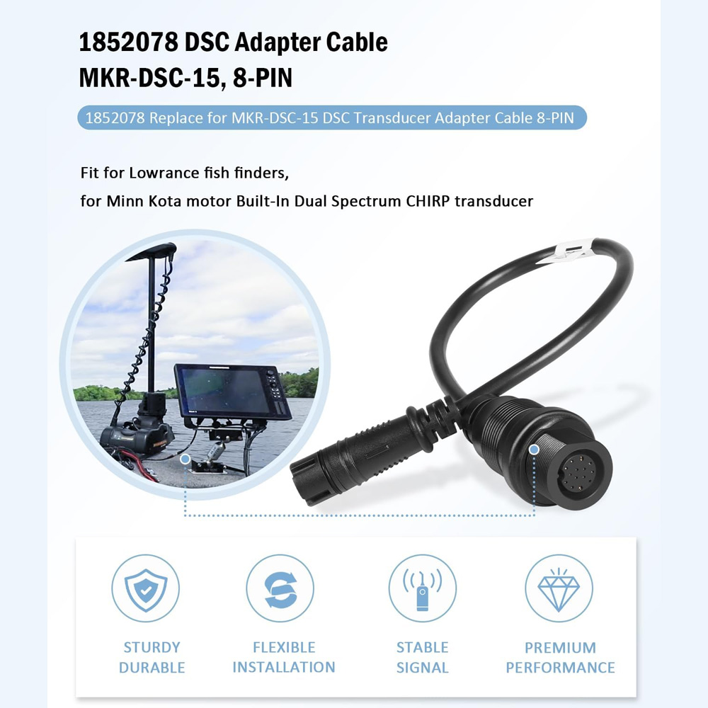 Substitui o cabo adaptador do  - Fish Finder Cable avaliação e preço